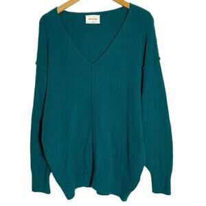 Aritzia Wilfred Free Hush Knit Suave Green Sweater Size Comfy Cozy Medium